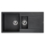 Zlewozmywak Reginox AMSTERDAM 15 BLACK SILVERY + GRATIS